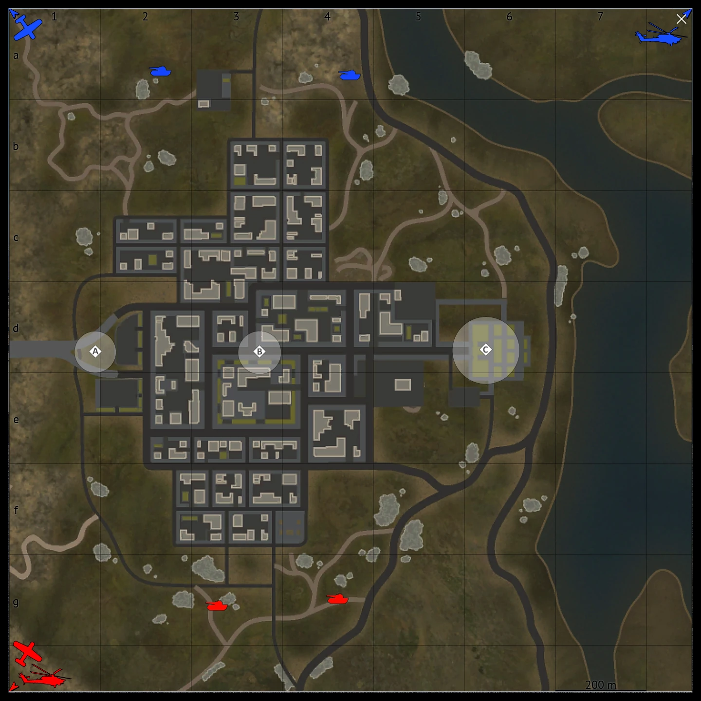 Alaska map for War Thunder Ground Battles