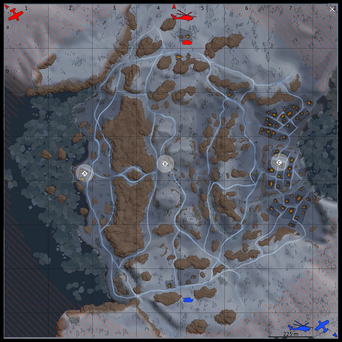 Finland map for War Thunder Ground Battles