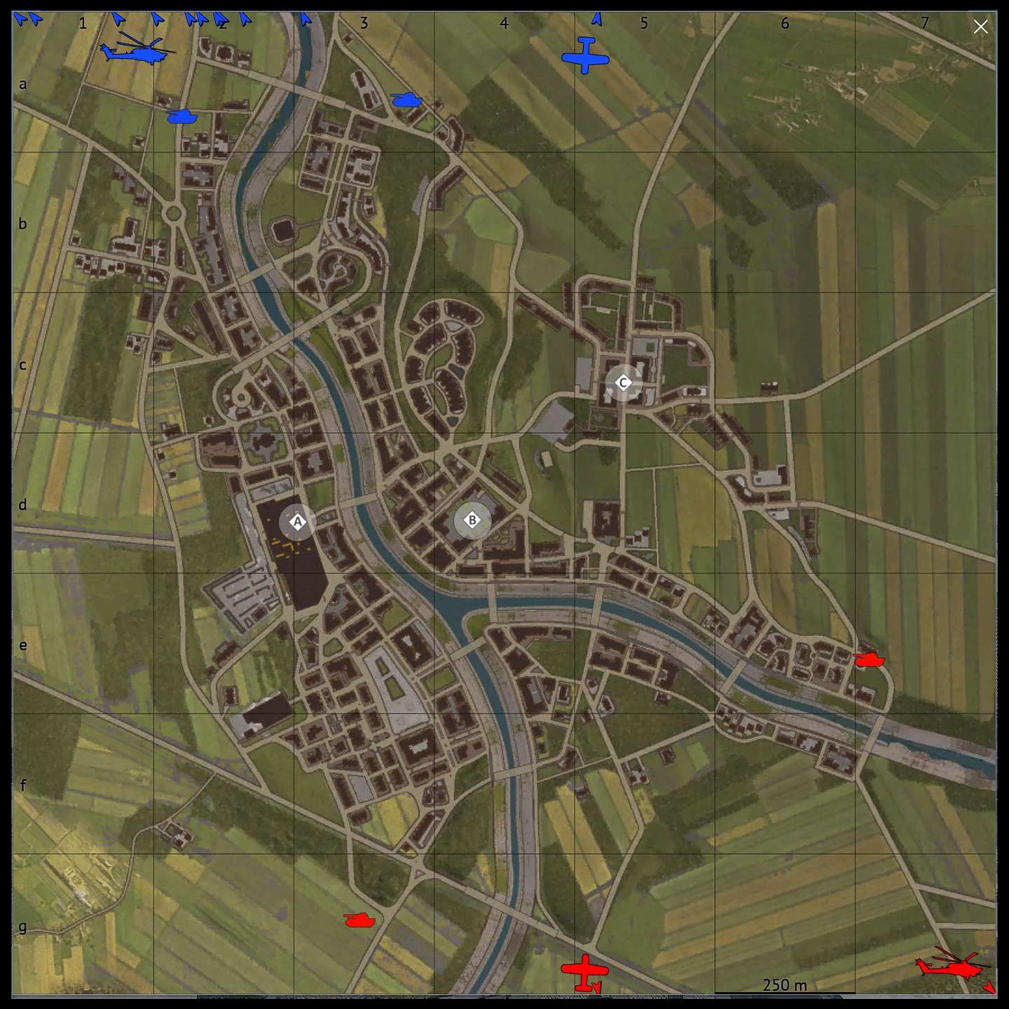 North Holland map for War Thunder Ground Battles