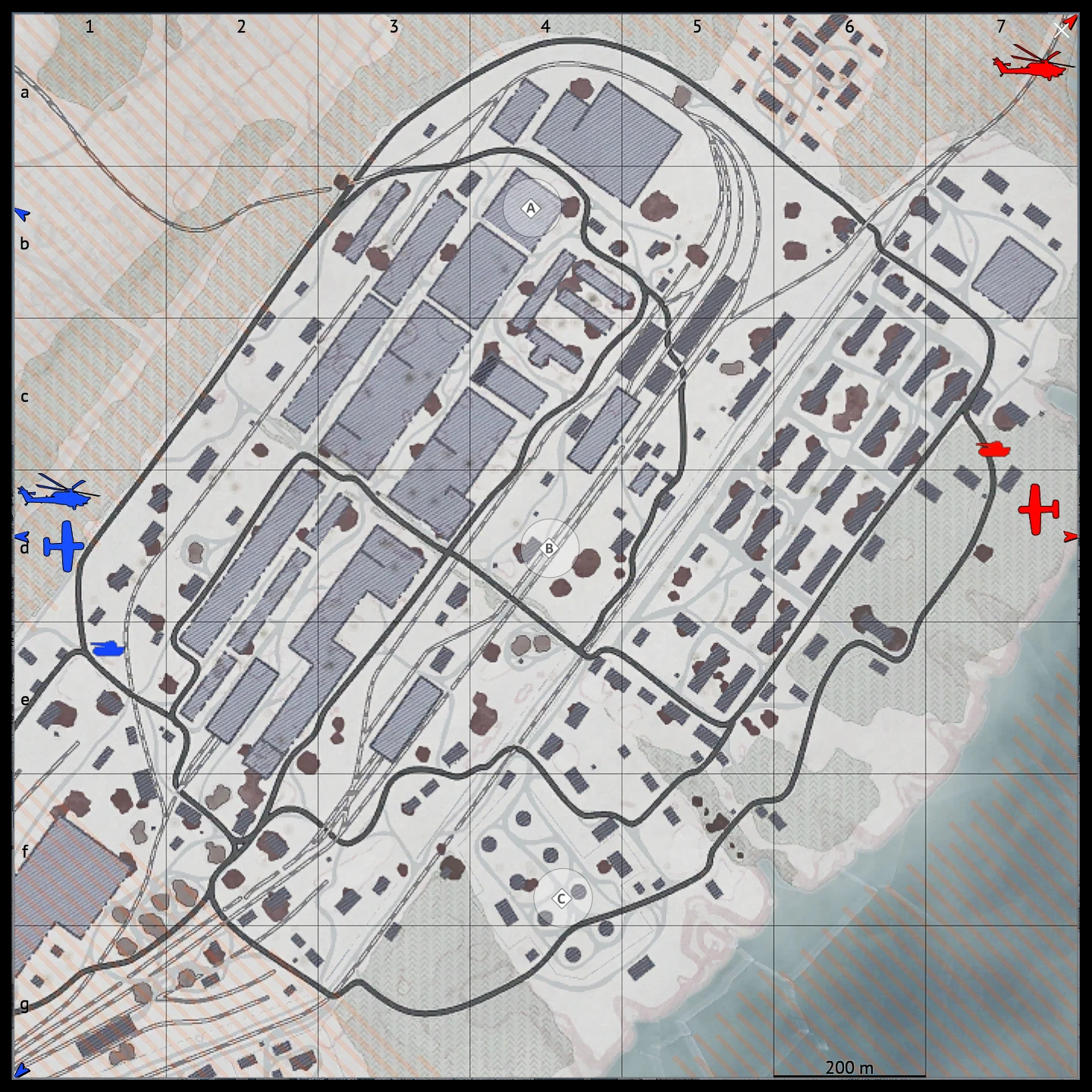 Stalingrad map for War Thunder Ground Battles